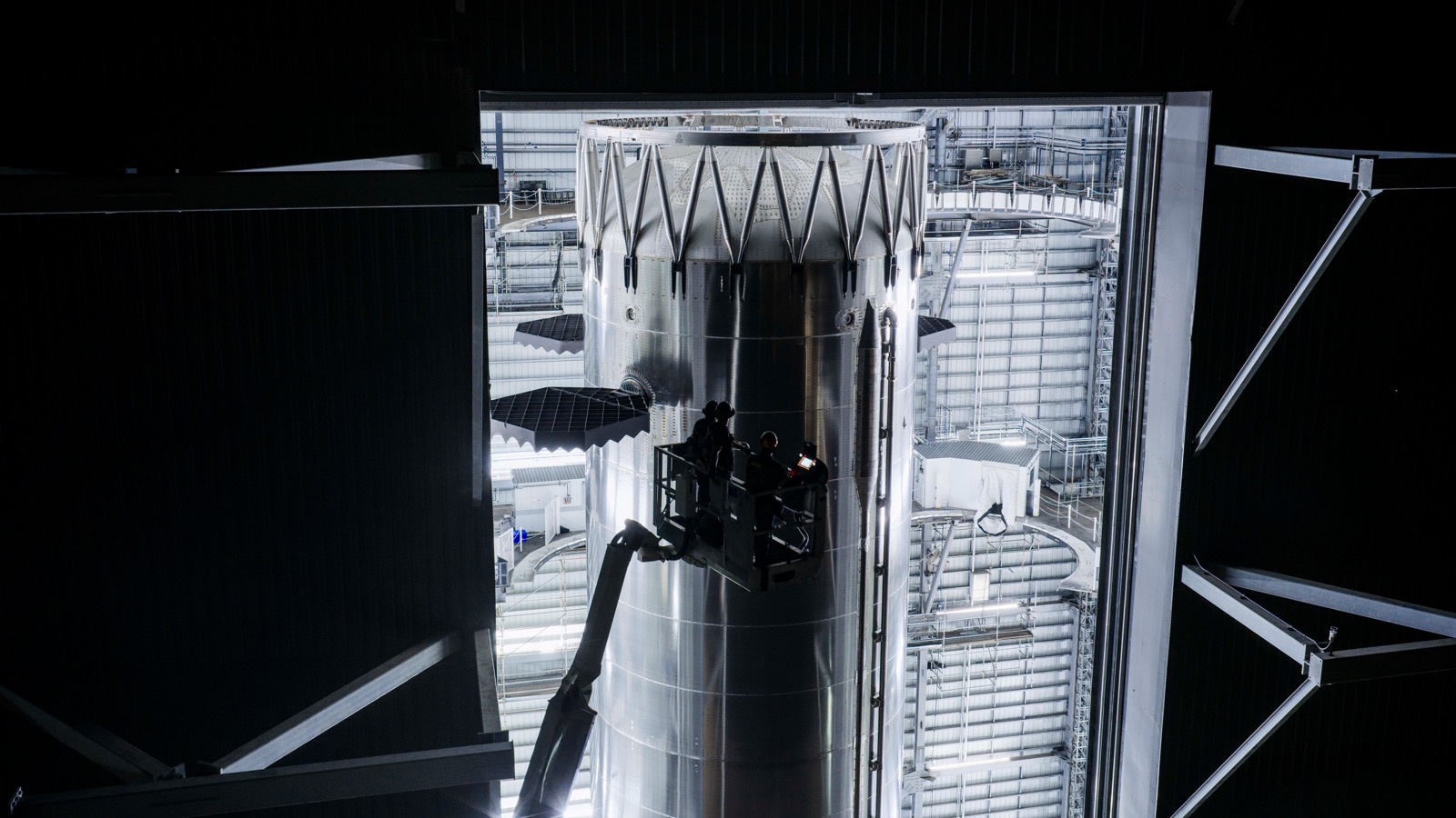 Ship 51 (photo: SpaceX · Starfactory)